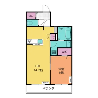 メゾン天白公園東W【2階】の間取り