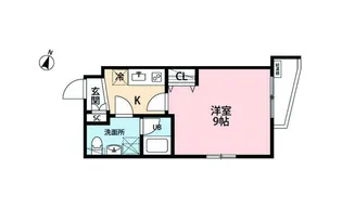 メゾンブロン【2階】の間取り