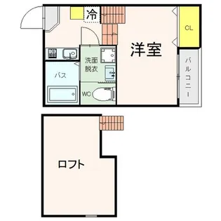 ラ・フォーレ東照宮【1階】の間取り