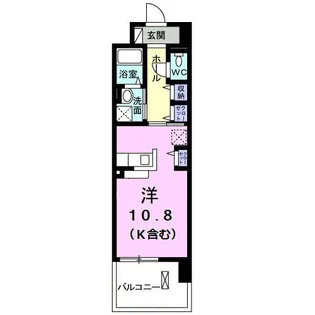 リバーフィールド メゾン【1階】の間取り
