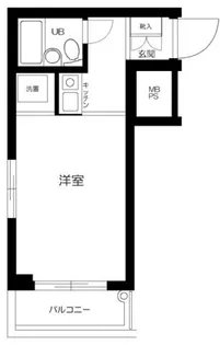 アクトピア田園調布南【3階】の間取り