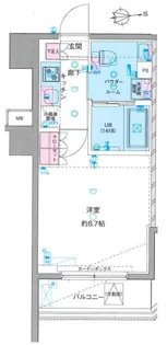 GENOVIA鷺ノ宮skygarden【3階】の間取り