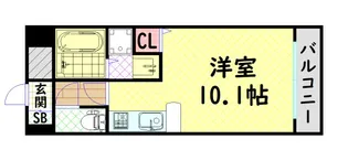 アスリート本町西【8階】の間取り