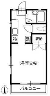 ベルハイム【1階】の間取り