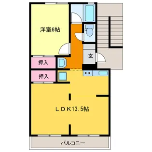 グランテラス【1階】の間取り