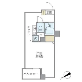 NAKAMEGURO ARK II【3階】の間取り