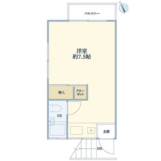 ハイツ岡田【2階】の間取り