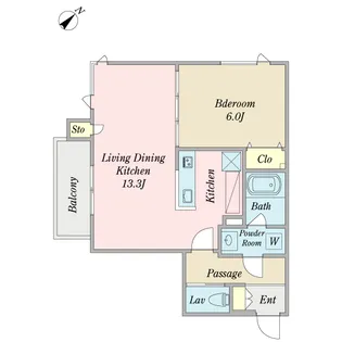 Ciel・Bright【10階】の間取り