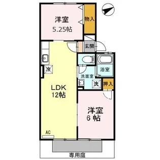 グランメゾンI【1階】の間取り