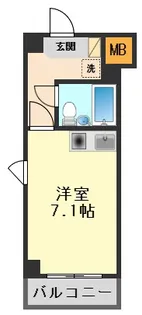 ダイアパレス新小岩第3【4階】の間取り