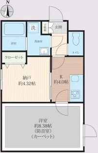 ラシクラス上板橋【3階】の間取り