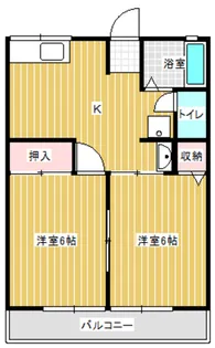 パークハイム【2階】の間取り