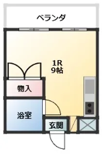 トーマスマンション志真志【3階】の間取り