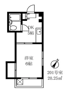ベルシャトル【2階】の間取り