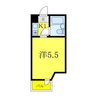 カーサ奈須野【3階】の間取り