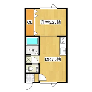 アスリープ【2階】の間取り