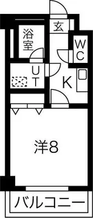 ドエル白土【3階】の間取り