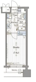 グランド・ガーラ神田【12階】の間取り