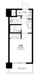 セントパレス錦糸町【8階】の間取り