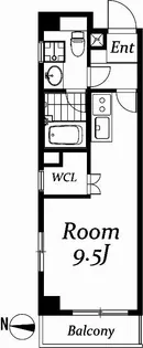 第3メゾンドヨシノ【5階】の間取り