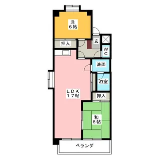 サンサーラ・キトーIII【2階】の間取り