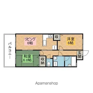 アーバニズム62【2階】の間取り