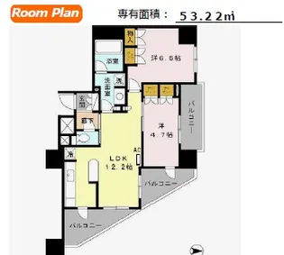 D クラディア亀戸ブリエア【5階】の間取り