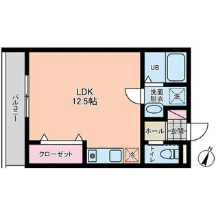 Villa Poire【3階】の間取り