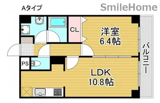 プランドール【2階】の間取り