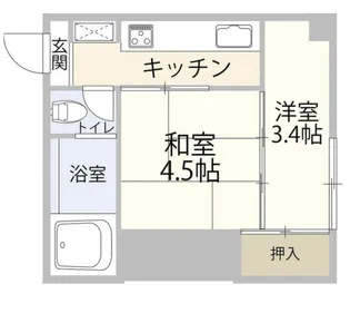 桜台マンション【11階】の間取り