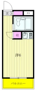 パレドール八王子【2階】の間取り