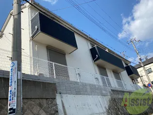 ルミエール西代B棟【1階】の外観