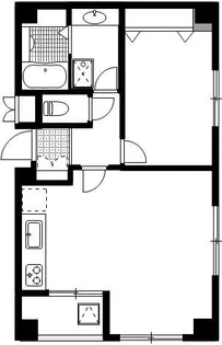 エミネンス加賀【1階】の間取り