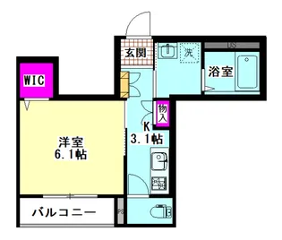 AQUAII【2階】の間取り