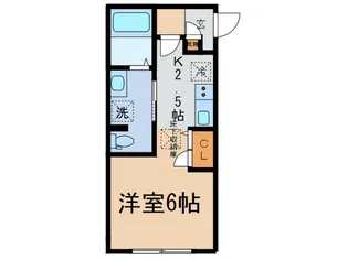 木月スタジオ【1階】の間取り