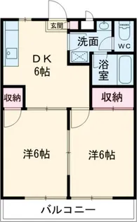 レジデンス本宮【3階】の間取り