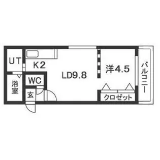 ガーデンテラス【4階】の間取り