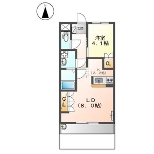 Wisteria Village【1階】の間取り