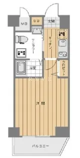 ヴォ―ガコルテ市ヶ谷【2階】の間取り