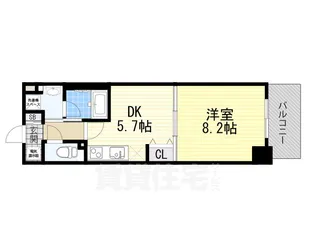 アーバンステージ安堂寺1【3階】の間取り