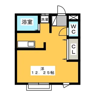ヴィクトリーハイツ八斗島【2階】の間取り