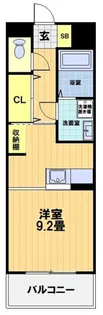 コヒリノ春日坂【4階】の間取り