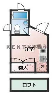 カサメヒカーナ西馬込【2階】の間取り