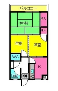 木村マンション【3階】の間取り