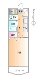 グランメール篭田【2階】の間取り