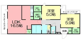 ソフィア本厚木【3階】の間取り