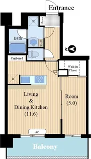 PRECIOUS COURT【6階】の間取り