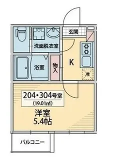 Nクレール【3階】の間取り