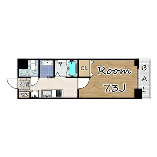 アーイ塚口【2階】の間取り