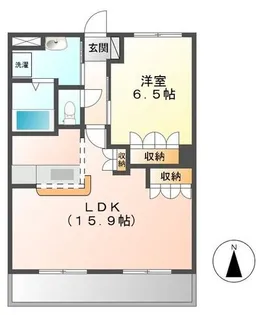 グランソフィア高坂【2階】の間取り